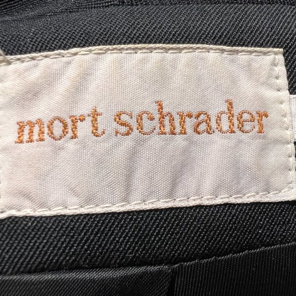 Mort Schrader size 10 vintage black cropped wool jacket blazer - Picture 5 of 6